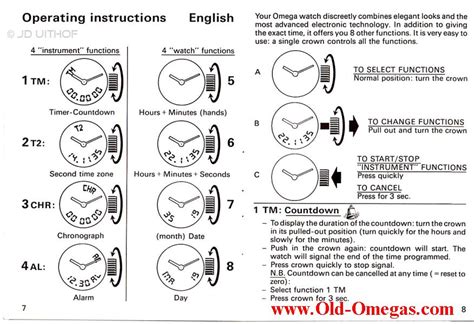 omega seamaster operating instructions|omega watch owners manual.